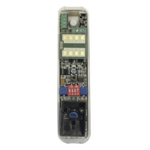 Politec NATSENSOR – Sensor de Doble Tecnología / Cobertura Cortina 1-12 m (3.3-39.4 ft) / PIR & Microondas 24 GHz / Anti-enmascaramiento / Interior y Exterior / Inmunidad Mascotas 10 kg