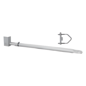 TELEWAVE, INC ANTM-432 – Soporte Lateral Superior / PVC Resistente a UV / Ajustable 81-103 cm (32-40.5 pies) / Compatible Torres 1.5-3.5 pies O.D. / Aislado Sin Interferencia VSWR