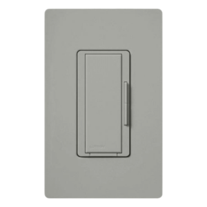 LUTRON ELECTRONICS RDRDGR – Atenuador Remoto Auxiliar / Control Multiubicación / Hasta 9 Unidades por Principal / Memoria ante Fallas / Color Gris