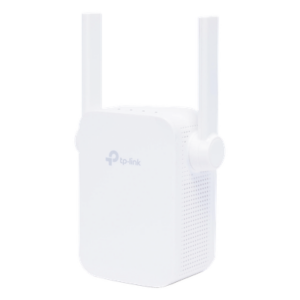 TP-LINK RE205 – Extensor de Cobertura WiFi / Doble Banda 2.4 y 5 GHz / 750 Mbps / 2 Antenas Externas / Puerto Ethernet 10/100 Mbps / 2.56 x 2.56 x 2.56 pies