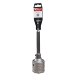 PRECISION PST-C02-005 – Broca Pasamuros SDS / 50 mm de Diámetro / Extensión 220 mm / Triple Filo / Carburo de Cobalto / Acero Aleado