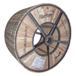 LINKEDPRO BY FIBERHOME OC-ADSS-48C-S100/4KM – Cable ADSS Aéreo / 48 Hilos Monomodo G.652D / Span 100m / 4 km / Sin Elementos Metálicos / 13,123 pies