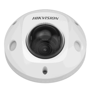 HIKVISION DS-2XM6726G1-ID(2MM) – Cámara Domo IP Móvil / 2 Megapixel / WDR 120 dB / IR 30 m (98.4 ft) / Gran Angular 132° / IP67 / IK10 / PoE