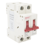 EPCOM POWERLINE FPV632PC40 – Interruptor Termomagnético 2P / 40 A / 800 V CC / Curva C / 6 kA / Riel DIN