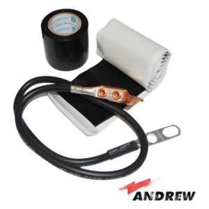 ANDREW / COMMSCOPE 223-1582 – Kit de Aterrizaje Estándar / Cable 1/4" y 3/8" / Conductor 609.6 mm (24 ft) / Corriente Pico 100,000 A / Cobre Calibre 6 / Temperatura -40°C a +85°C