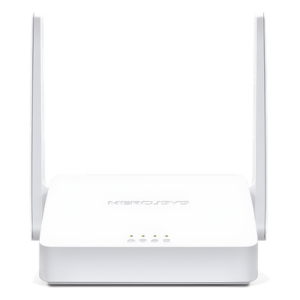 Mercusys MW302R – Router Inalámbrico N / Wi-Fi 2.4 GHz 300 Mbps / 1 Puerto WAN 10/100 Mbps / 2 Puertos LAN 10/100 Mbps / 2 Antenas 5 dBi / IPv6 e IPTV