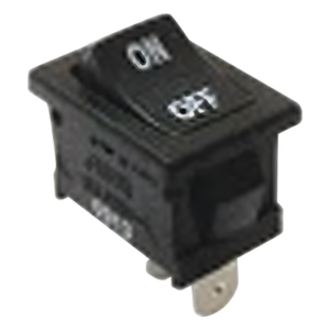 612-RA11431100 – Interruptor Basculante / SPST Off-(On) / 11A / 125 Vca / Conexión Rápida 4.8 mm / Panel / Poliamida