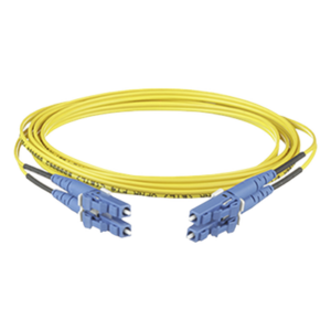 PANDUIT F92ERLNLNSNM004 – Jumper de Fibra Óptica / Monomodo OS2 9/125 / LC-LC Dúplex / OFNR Riser / 4 m (13.12 pies) / Amarillo