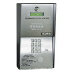 DKS DOORKING 1802-082 – Audioportero Telefónico / 600 Números / 2 Puertas / 16 Dígitos / Línea Análoga o Digital / Montaje Sobreponer