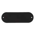 RAWELT EO-0370 – Empaque de Neopreno / Caja Oval 1 1/4" - 1 1/2" (31.8 - 38.1 mm) / Espesor 1.6 mm (1/16 in) / Alta Flexibilidad / Aislamiento Térmico