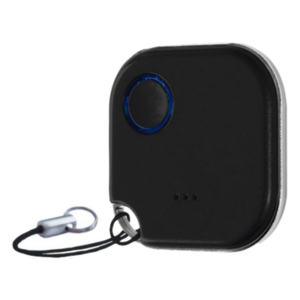 SHELLY SHELLYBTBTNBL – Botón Inteligente Bluetooth / Alcance 10 m (32.8 ft) / 4 Combinaciones de Clic / Batería CR2032 2 Años