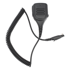 RUGGEAR 25031500 – Micrófono-Audífono de Solapa / Conector 13 Pines / Audio Bidireccional / Diseño Ergonómico