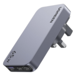 UGREEN 25356 – Cargador Rápido GaN / 65W / 3 Puertos / PD 3.0 / PPS / QC 4.0 / 100-240V