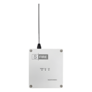 SFIRE SF-LORA-REC-2 – Receptor Inalámbrico / Alcance 2500 m (8202.1 ft) / 2 Salidas de Relevador Tipo C / Frecuencia 433.92 MHz / Contacto Seco para Panel de Alarma