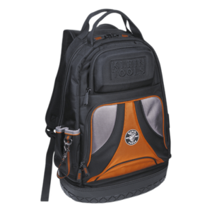 KLEIN TOOLS 554-21BP-14 – Mochila para Herramientas / 39 Bolsillos / 36.8 cm (14.5 in) / Tela Balística 1680D / Resistente al Agua / Fondo Moldeado
