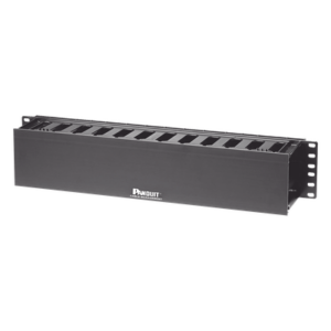 PANDUIT WMPF1E – Organizador de Cables Horizontal / Rack 19in / 2UR / Frontal / PatchLink / ABS