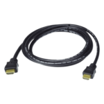 ATEN 2L-7D03H – Cable HDMI / True 4K 4096x2160@60Hz / Ethernet / 3 m (9.84 ft) / 30 AWG / Conectores Dorados 19 pines
