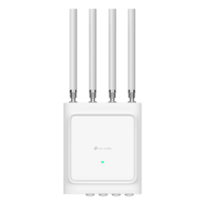 TP-LINK EAP668-OUTDOOR-HD – Access Point Wi-Fi 6 Exterior / AX3600 / 3.6 Gbps / 4x4 MU-MIMO / 1000 Dispositivos / IP68 / -40°C a +70°C / 6 kV Protección Rayos / 10G SFP+ / 2.5G PoE-In