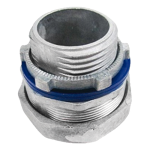 ANCLO ANC-HLR112 – Conector Recto para Tubo Liquidtight / 1 1/2" (38 mm) / Acabado Bruñido Brillante / Norma NEMA FB-1 / UL 514B