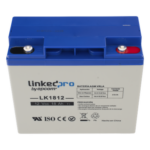 LINKEDPRO BY EPCOM LK1812 – Batería de Respaldo AGM / 12 V / 18 Ah / Vida Útil 5 Años / Terminales M5 / Retardante a la Flama