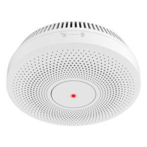 HIKVISION HF-S3E-R – Detector de Humo Interconectable / Doble Sensor de Luz / Alarma 85 dB / Batería Litio 10 Años / Interconexión 30 Dispositivos / Montaje en Techo