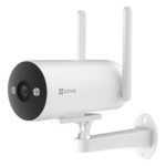 EZVIZ CS-H5/3MP/4G – Cámara Bala IP / 3 Megapixel (2K) / 4G LTE / Visión Nocturna a Color 0.01 lux / Defensa Activa con Sirena y Luz Estroboscópica / Audio Bidireccional / IP67 / IR 30 m (98.4 ft)