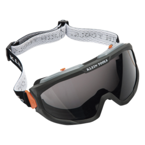 KLEIN TOOLS 60480 – Goggles de Seguridad / Lentes Clase 1 / Protección UV 99.9% / Antiempañante / Antirayaduras / Compatible con Lentes Graduados