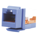 PANDUIT NK5E88MBUY – Jack Keystone / Cat 5e / RJ45 / 8P8C / Leadframe / T568A-B / Azul / 1 Puerto