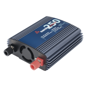 SAMLEX SAM-250-12 – Inversor de Corriente CD-CA / 250 W / Entrada 12 Vcc / Salida 115 Vca 60 Hz / Onda Sinusoidal Modificada / 0.82 ft Cable Encendedor