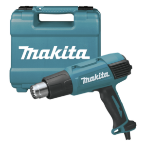 MAKITA HG-6031-VK – Pistola Térmica Industrial / Temperatura Variable 122-1022°F / Flujo de Aire 7-14 CFM / Diseño Compacto 1.5 lbs / Estuche Incluido