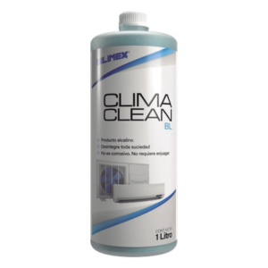 SILIMEX CLIMA-CLEAN-BL – Limpiador Ácido para Serpentines / Fórmula Líquida / 1 Litro / No Inflamable / Soluble en Agua