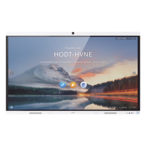 HUAWEI IHB286PU – HUAWEI IdeaHub B2, Pantalla interactiva para Colaboración Inteligente, 86", 4K UHD, Android 9, Wi-Fi, blanco Jade.
