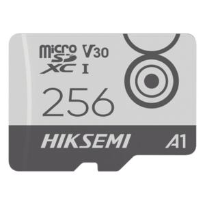 HIKSEMI by HIKVISION HS-TF-M1/256G – Tarjeta MicroSD / 256 GB / Lectura 100 MB/s / Escritura 90 MB/s / Clase 10 U3 V30 / TLC NAND / Rango -25°C a 85°C / Grabación 4K Móvil 24/7