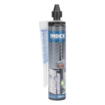 INDEX MOH300 – Resina Epoxy Vinylester / Sin Estireno / M8-M30 / Carga Sísmica C1 / 300 ml / -40°C a +80°C / WRAS / Resistencia al Fuego IBMB