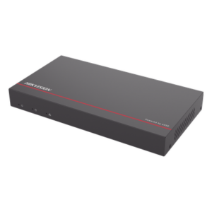 HIKVISION DS-E08NI-Q1/8P/1T – NVR IP / 4 Megapixel / 8 Canales / 8 Puertos PoE+ / eSSD 1 TB / AcuSense / Sin Ventilador