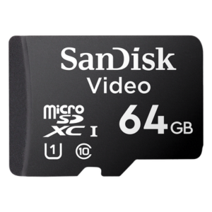 SANDISK SDSDQA5A4064GBP – Sandisk Video Ultra SDXC UHS-I/Class 10 MSD SDSDQAS4-064G-BP
