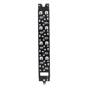 PANDUIT XG-VCM45B – Panel Administrador de Cables Vertical / 42RU / 977.6 mm (38.5 in) / 139.2 mm Ancho / Acero con Recubrimiento en Polvo / Negro