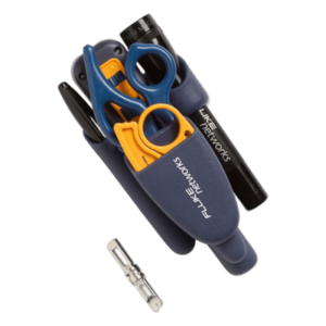 FLUKE NETWORKS 11293000 – Kit de Herramientas / Impacto D914S / Tijeras D-Snips / Cuchilla 66/110 / Linterna LED / 6 Piezas