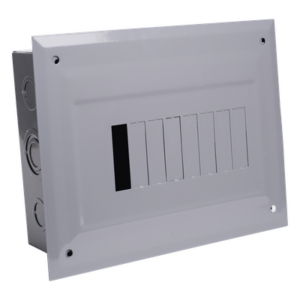 CHINT C2Q08E – Centro de Carga Empotrado / 8 Polos / 100 A / 1 Fase 3 Hilos / 120/240 V AC / 10 kA / 50/60 Hz