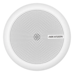 HIKVISION DS-2FP2061 – Micrófono Omnidireccional IP / Captación 360° / Alcance 5 m (16.4 ft) / Cancelación de Ruido / 12 VCC / Montaje Múltiple