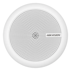 HIKVISION DS-2FP2061 – Micrófono Omnidireccional IP / Captación 360° / Alcance 5 m (16.4 ft) / Cancelación de Ruido / 12 VCC / Montaje Múltiple