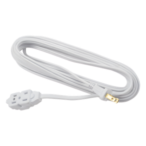 SURTEK SYS-136144 – Extensión Eléctrica Doméstica de 6 metros / 127 V CA 8 A Máximo / Color Blanco.