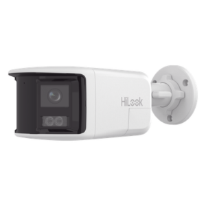 HiLook by HIKVISION IPC-B460HAD-LUF/SL – Cámara Bala IP / 6 Megapixel / Panorámica 180° / Dual Light 30 m (98.4 ft) / Audio Bidireccional / IP67 / PoE