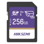 HIKSEMI by HIKVISION HS-SD-P10/256G/GUARDPRO – Tarjeta SD / 256 GB / 100 MB/s Lectura / 90 MB/s Escritura / Clase 10 U3 V30 / 3D TLC NAND / Videovigilancia 24/7