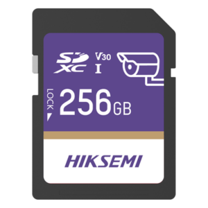 HIKSEMI by HIKVISION HS-SD-P10/256G/GUARDPRO – Tarjeta SD / 256 GB / 100 MB/s Lectura / 90 MB/s Escritura / Clase 10 U3 V30 / 3D TLC NAND / Videovigilancia 24/7