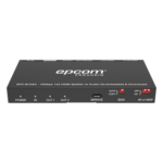 EPCOM PROAUDIO EPC-B12SA – Splitter HDMI / 1x2 Distribución Simultánea / 4K@60Hz 4:4:4 HDR / Extractor de Audio Óptico y Analógico / Down-Scaler 4K a 1080p / 18 Gbps / HDMI 2.0b