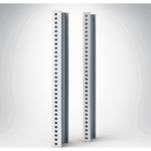 HOFFMAN PTRA36S – Ángulos de Rack ProTek / 19 UR / Agujeros Cuadrados / 33.25 in (845 mm) / Acero Dulce Galvanizado / Compatible Gabinetes 36 in