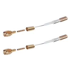 EPCOM INDUSTRIAL SSMAI-142-SMAI-60 – Jumper con RG-142/U de 60 cm y Conectores SMA Macho Inverso en los 2 extremos.