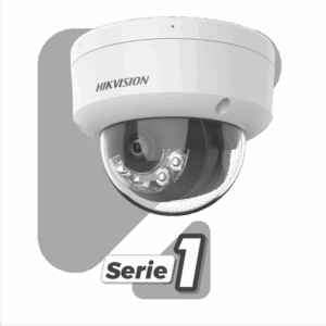 HIKVISION DS2CD1143G3LIU – Cámara Domo IP / 4 Megapixel / Lente 2.8 mm / IR 30 m (98.4 ft) / WDR 120 dB / IP67 e IK10 / PoE