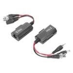 EPCOM TITANIUM TT-101-PVA-TURBO – Kit de Transceptores Activos / Transmisión 4K / 150 m (492.1 ft) / Alimentación 12/24 V / Audio y Video por UTP Cat 5e/6 / HD-TVI HD-CVI AHD CVBS